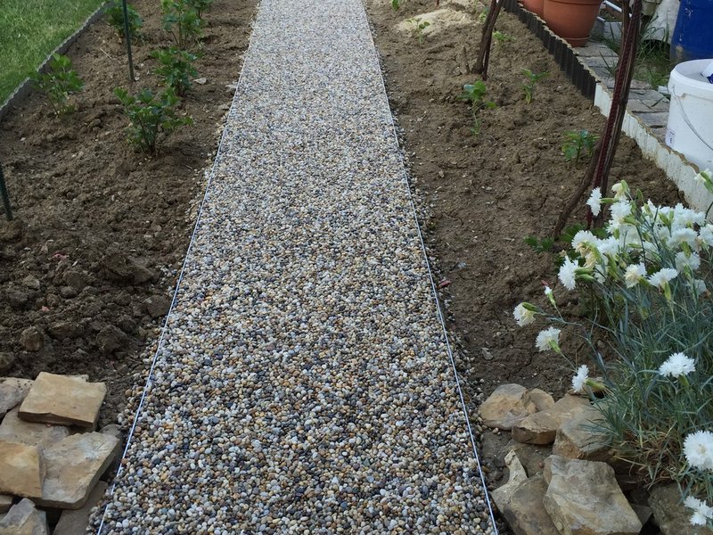 Steinteppich Big Stone - Realisierung Skalica